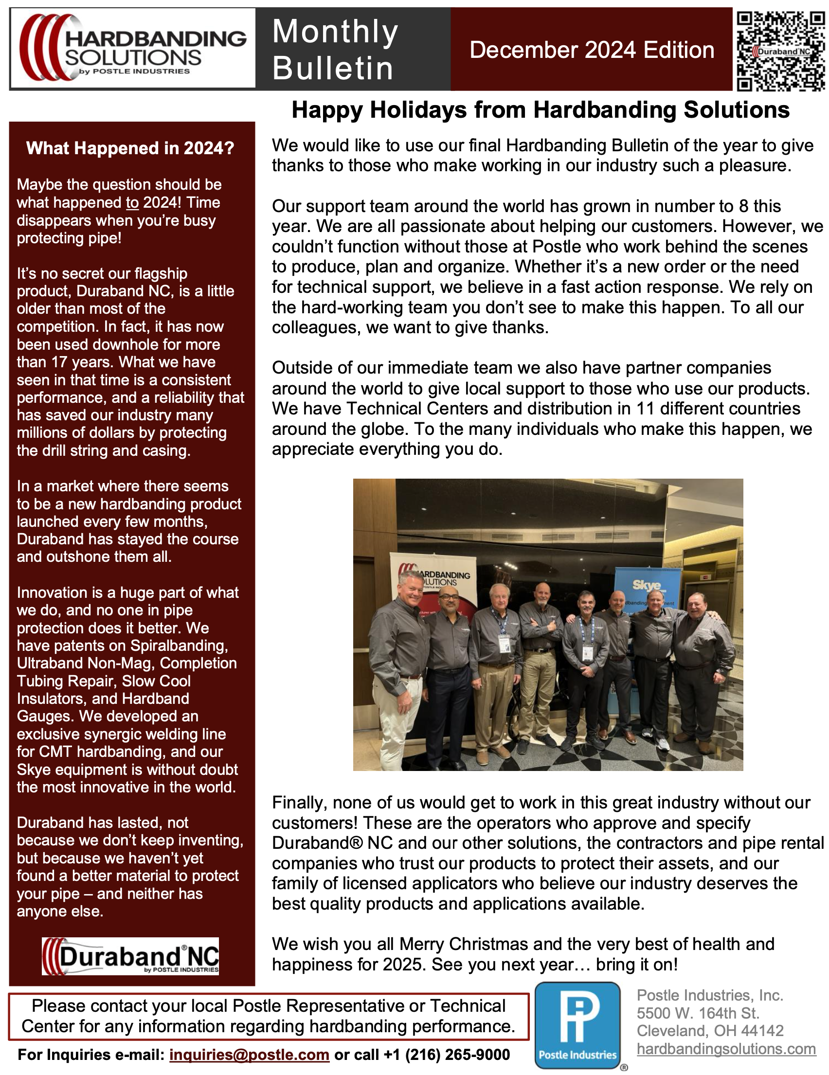 HBS Dec Bulletin